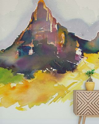 Western Slope Watercolor Wallpaper