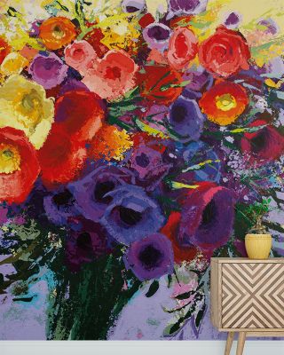 Wild and Flowery Wallpaper