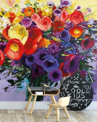 Wild and Flowery Wallpaper
