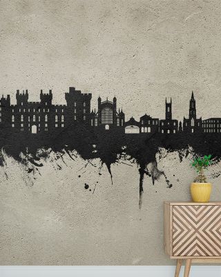 Windsor England Skyline Concrete Wallpaper
