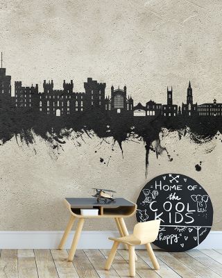 Windsor England Skyline Concrete Wallpaper