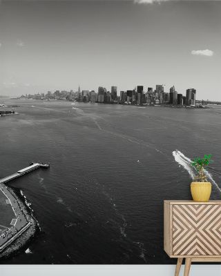 Aerial Liberty Wallpaper