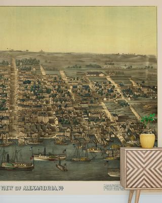 Alexandria 1863 Wallpaper