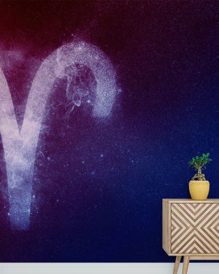 Aries Zodiac of Stars Wallpaper
