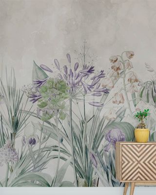Field of Dreams Deep Purple Wallpaper