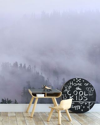 Fog Cascade Wallpaper