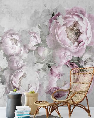 Grunge Bouquet Wallpaper