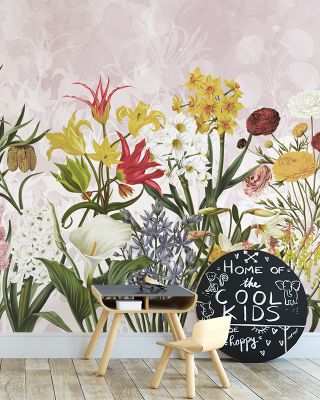 Happy Spring Flowers Wallpaper
