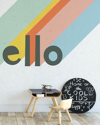 Hello Rainbow Wallpaper