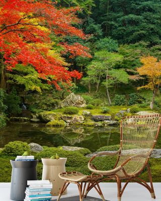Japanese Garden Colors Wallpaper