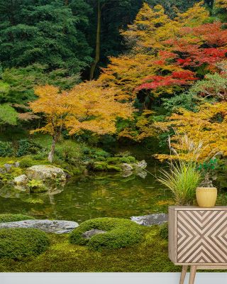 Japanese Garden Colors Wallpaper
