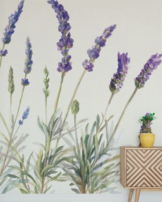 Lavender Line Wallpaper
