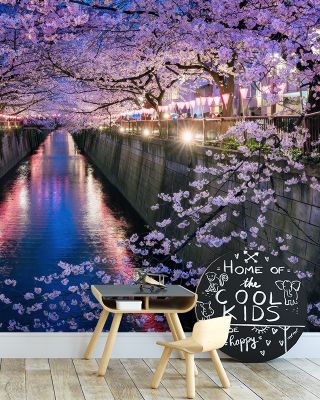 Nakameguro Cherry Blossom Wallpaper