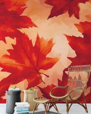 Oaks by Fall Wallpaper