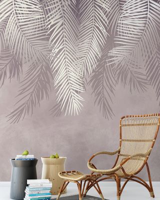 Palms Above Wallpaper