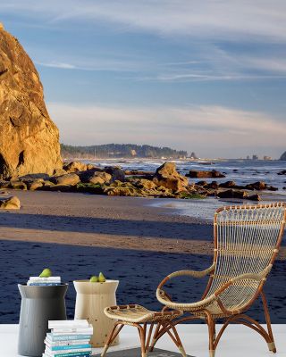 Rialto Beach at Sunset Wallpaper