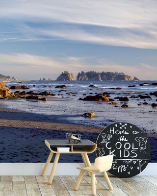 Rialto Beach at Sunset Wallpaper