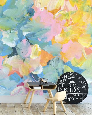 Smear Bouquet Wallpaper