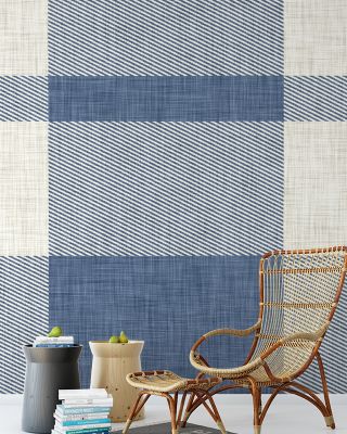 Tartan Flax Premium Wallpaper