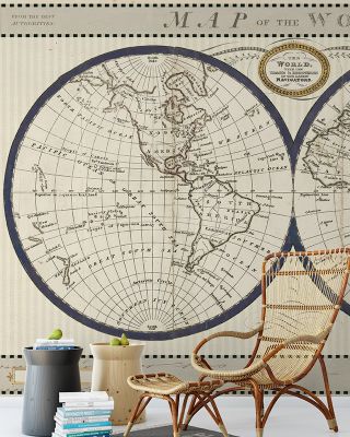 Torkingtons World Map Wallpaper