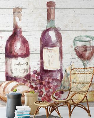 Wine With That Wallpaper