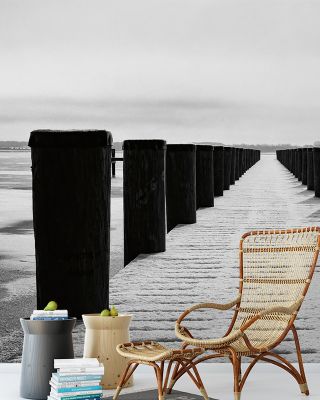 Winter Dock Wallpaper