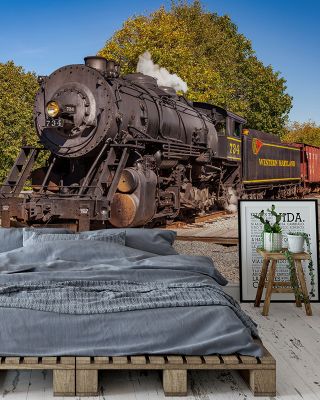 Baldwin Locomotive Heritage Custom Wallpaper