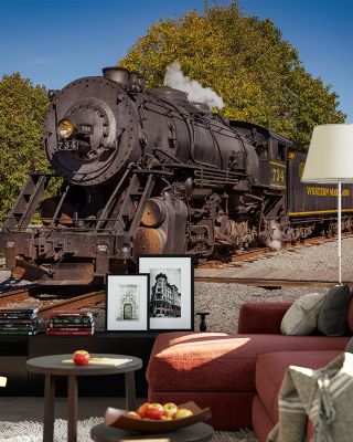 Baldwin Locomotive Heritage Custom Wallpaper