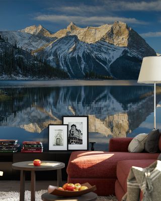 Kananaskis Lake Reflection Nature Wallpaper