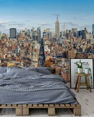 Midtown Streets Urban Wallpaper