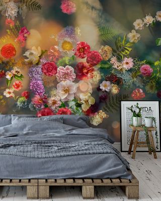 Spring Dance Floral Wall Mural