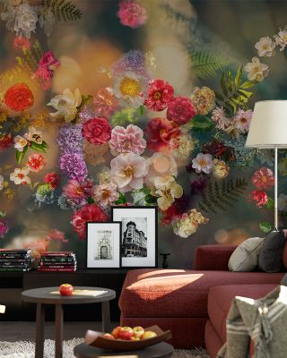 Spring Dance Floral Wall Mural