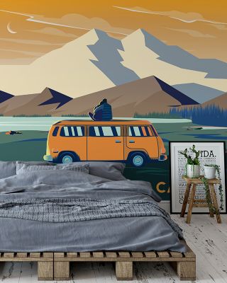 The Mountains Are Calling Scenic Wallpaper