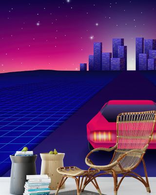 80s Driving Wallpaper
