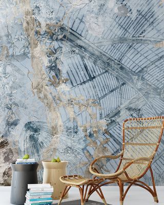 Aged Greenhouse Wallpaper
