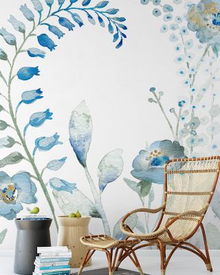 Blues of Summer Hanging Wallpaper