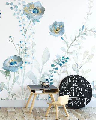 Blues of Summer Hanging Wallpaper