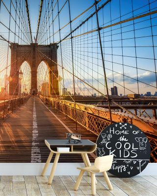 Brooklyn Bridge Sunset Wallpaper