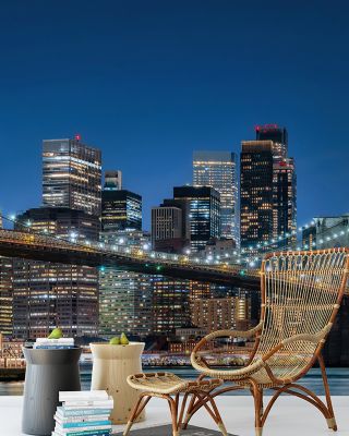 Brooklyn Bridge at Night Pt. II Wallpaper