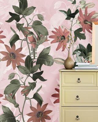 Contemporary Clematis Wallpaper