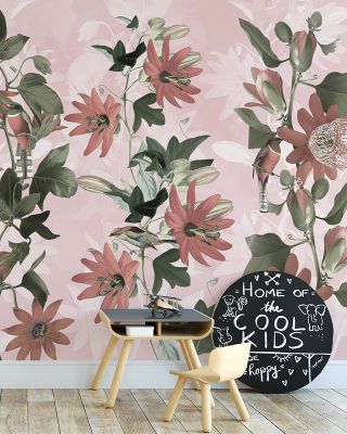 Contemporary Clematis Wallpaper