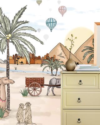 Egyptian Oasis Wallpaper
