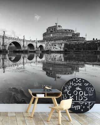Eternal Bridge and Castle Wallpaper