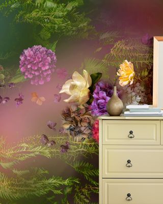 Flowing Garden Wallpaper