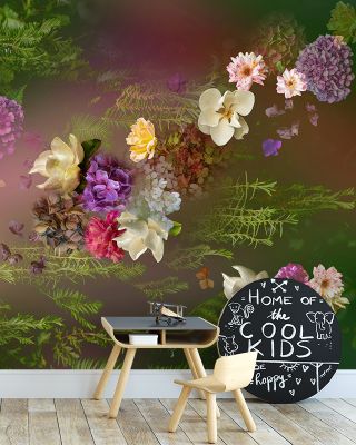 Flowing Garden Wallpaper