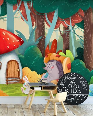 Grandma Hedgehog's House Wallpaper