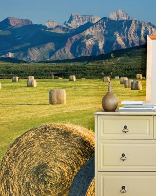 Hay Bales Wallpaper