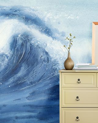 In The Blue Wallpaper