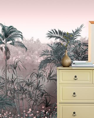 Jungle Seashore Wallpaper
