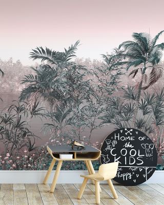 Jungle Seashore Wallpaper